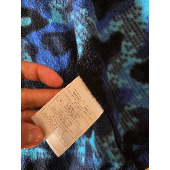 PUMA Kids Full Zip Fleece Jacket Blue Camo Patterned‎ 2t - Picture 5 of 7